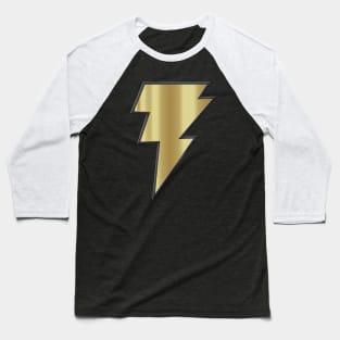 BLACK ADAM - Faux Gold 2.0 Baseball T-Shirt